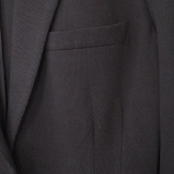 Ralph Lauren Unlined One Button Black Blazer SZ 14 - Picture 2 of 5